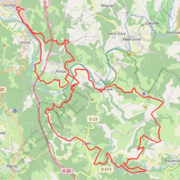 Itinéraire Rando La Transouillagaise, distance, dénivelé, altitude, carte, profil, trace GPS
