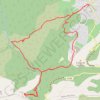 Itinéraire Les sources de l'Huveaune, distance, dénivelé, altitude, carte, profil, trace GPS