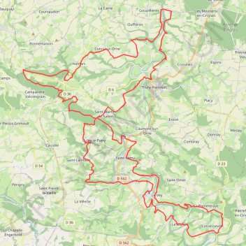 Itinéraire Univers Trail - Ultra tour de la Suisse Normande-13462649, distance, dénivelé, altitude, carte, profil, trace GPS