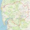 Itinéraire 1 - Rallye Moto itinéraire retour, distance, dénivelé, altitude, carte, profil, trace GPS