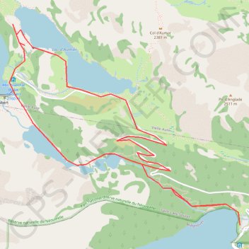 Itinéraire NEOUVIELLE LES LACQUETTES, distance, dénivelé, altitude, carte, profil, trace GPS