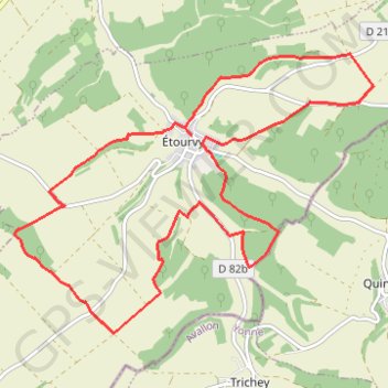 Itinéraire Circuit des 5 Vallées, distance, dénivelé, altitude, carte, profil, trace GPS