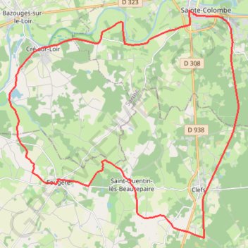 Itinéraire Ligne 1, distance, dénivelé, altitude, carte, profil, trace GPS
