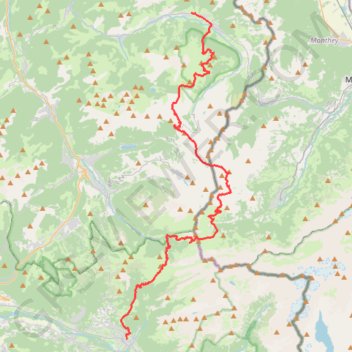 Itinéraire La Chapelle d'Abondance - Samoëns (GR 5), distance, dénivelé, altitude, carte, profil, trace GPS