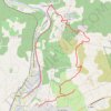 Itinéraire Roc Rouge en circuit depuis Bédarieux, distance, dénivelé, altitude, carte, profil, trace GPS