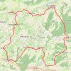 Itinéraire 62 les 5 ruisseaux bon a finir-MNT, distance, dénivelé, altitude, carte, profil, trace GPS