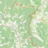 Itinéraire GTV - Tour du Vercors à pied - Châtillon-en-Diois - Col de Vassieux Variante, distance, dénivelé, altitude, carte, profil, trace GPS