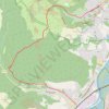 Itinéraire Ars-sur-Moselle - Rozérieulles, distance, dénivelé, altitude, carte, profil, trace GPS