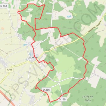 Itinéraire NewTrack, distance, dénivelé, altitude, carte, profil, trace GPS