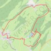 Itinéraire De vals en crêts à Bonnétage, distance, dénivelé, altitude, carte, profil, trace GPS