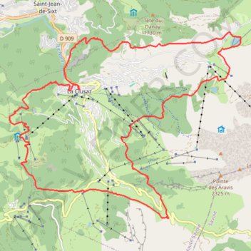 Itinéraire Le Bélier, distance, dénivelé, altitude, carte, profil, trace GPS