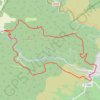 Itinéraire Babeau-Bouldoux, Cauduro et retour par Malibert, distance, dénivelé, altitude, carte, profil, trace GPS