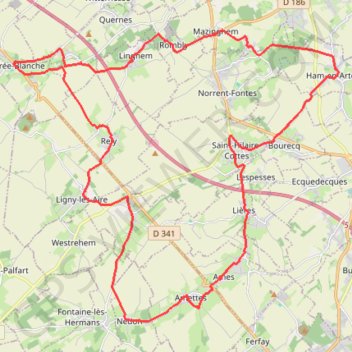 Itinéraire Le Chemin Saint-Benoit, distance, dénivelé, altitude, carte, profil, trace GPS