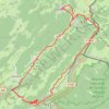Itinéraire Lac de Lamoura et Valserine - Prémanon, distance, dénivelé, altitude, carte, profil, trace GPS