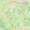 Itinéraire Les Orgues de Saint-Flour, distance, dénivelé, altitude, carte, profil, trace GPS