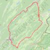Itinéraire Sur les traces du Tour - Lamoura, distance, dénivelé, altitude, carte, profil, trace GPS