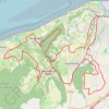 Itinéraire Honfleur, distance, dénivelé, altitude, carte, profil, trace GPS
