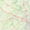 Itinéraire Du Mans à Tennie, distance, dénivelé, altitude, carte, profil, trace GPS