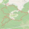 Itinéraire Pichauris - Allauch, distance, dénivelé, altitude, carte, profil, trace GPS