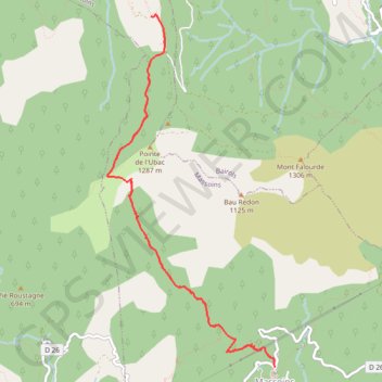 Itinéraire Plateau du Lac, distance, dénivelé, altitude, carte, profil, trace GPS