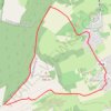 Itinéraire Vezon, distance, dénivelé, altitude, carte, profil, trace GPS