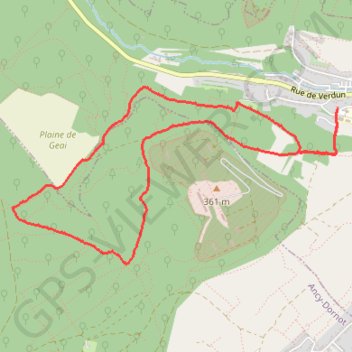Itinéraire Randonnée, distance, dénivelé, altitude, carte, profil, trace GPS