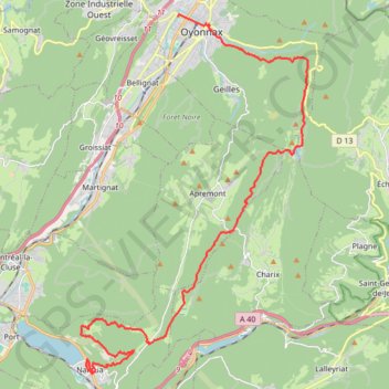 Itinéraire La Trace des Maquisards - 25km, distance, dénivelé, altitude, carte, profil, trace GPS