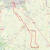 Itinéraire Tracé actuel: 12 MAI 2025 14:01, distance, dénivelé, altitude, carte, profil, trace GPS