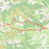 Itinéraire Massif des monges par la crête du clot des martres, distance, dénivelé, altitude, carte, profil, trace GPS