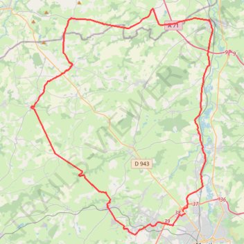 Itinéraire Circuit du 15 Fev, distance, dénivelé, altitude, carte, profil, trace GPS
