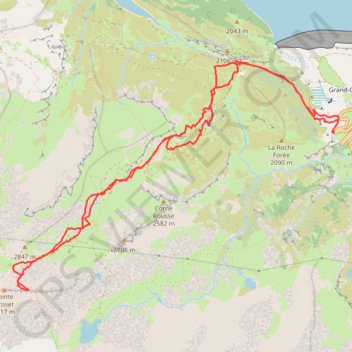 Itinéraire Punta Malamot, distance, dénivelé, altitude, carte, profil, trace GPS