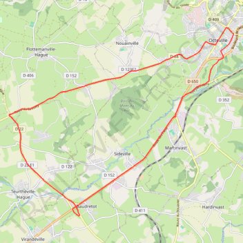 Itinéraire 1 - championnat_normandie_elite_-_open_1_ffc_-_2026, distance, dénivelé, altitude, carte, profil, trace GPS