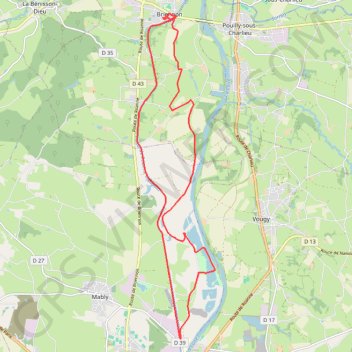 Itinéraire La Briennonaise Familial, distance, dénivelé, altitude, carte, profil, trace GPS