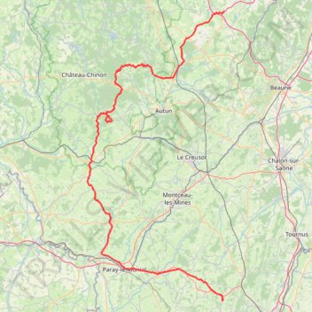Itinéraire Etape 3 / Chambres d'hôtes La Grange de La Ferdière- La Maison de Beaume, distance, dénivelé, altitude, carte, profil, trace GPS