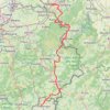 Itinéraire Vennbahn-Radweg, distance, dénivelé, altitude, carte, profil, trace GPS