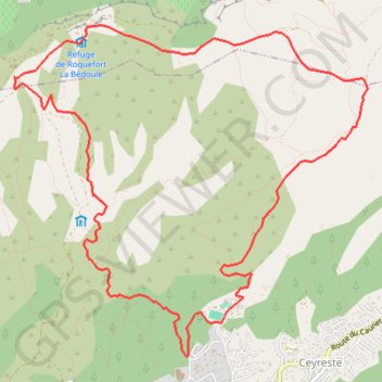 Itinéraire Les Balcons de Ceyreste, distance, dénivelé, altitude, carte, profil, trace GPS