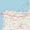 Itinéraire Compostelle a Velo - ESPAGNE, distance, dénivelé, altitude, carte, profil, trace GPS