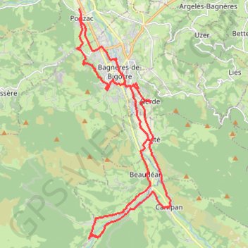 Itinéraire Tour des églises-12756600, distance, dénivelé, altitude, carte, profil, trace GPS