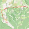 Itinéraire De Combeau à Châtillon, distance, dénivelé, altitude, carte, profil, trace GPS