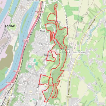 Itinéraire Course à pied matinale, distance, dénivelé, altitude, carte, profil, trace GPS