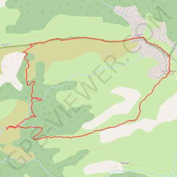 Itinéraire Les crêtes des Monges, distance, dénivelé, altitude, carte, profil, trace GPS