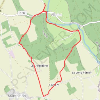 Itinéraire Le Fol Iton, distance, dénivelé, altitude, carte, profil, trace GPS