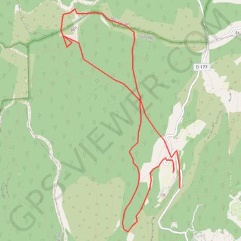 Itinéraire Relai des chasseurs, distance, dénivelé, altitude, carte, profil, trace GPS