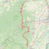 Itinéraire Pièce jointe TMV - Les Vosges centrales, distance, dénivelé, altitude, carte, profil, trace GPS