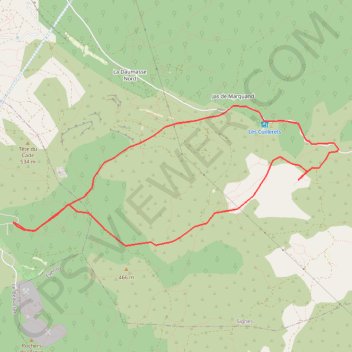 Itinéraire Rando l'elephant de pierre, distance, dénivelé, altitude, carte, profil, trace GPS
