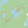 Itinéraire Traces enregistrées avec OSMTracker pour Android™, distance, dénivelé, altitude, carte, profil, trace GPS