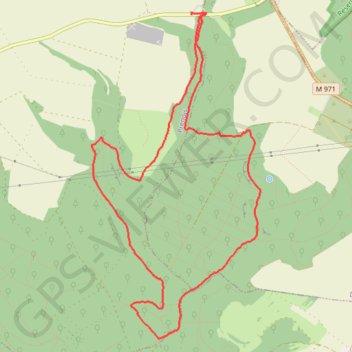 Itinéraire Marche nordique entre Darois et Prenois, distance, dénivelé, altitude, carte, profil, trace GPS