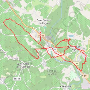 Itinéraire ONmove-500-HRM---04-07-2021, distance, dénivelé, altitude, carte, profil, trace GPS