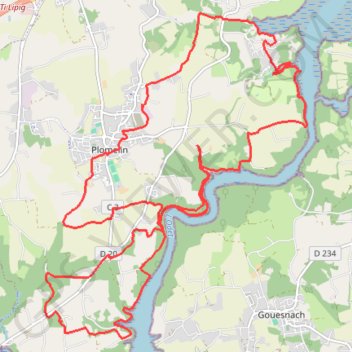 Itinéraire Circuit de Rosulien, distance, dénivelé, altitude, carte, profil, trace GPS