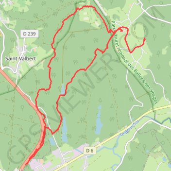 Itinéraire TT15F ACTIVE TRACK 019, distance, dénivelé, altitude, carte, profil, trace GPS